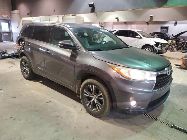 5TDJKRFH7GS251363 - 2016 TOYOTA HIGHLANDER XLE Boz foto 4