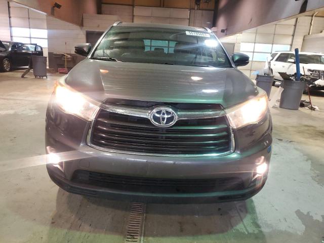 5TDJKRFH7GS251363 - 2016 TOYOTA HIGHLANDER XLE Boz foto 5
