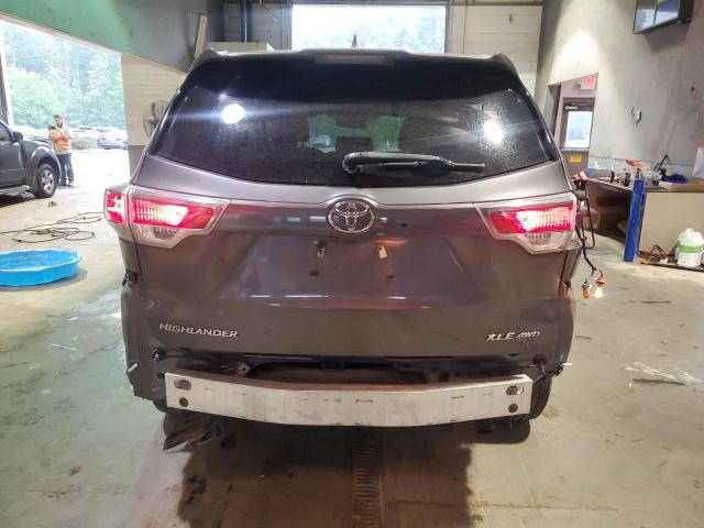 5TDJKRFH7GS251363 - 2016 TOYOTA HIGHLANDER XLE Boz foto 6