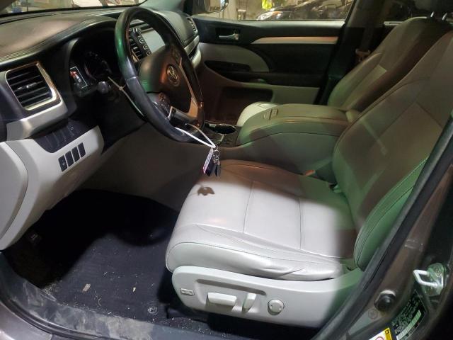 5TDJKRFH7GS251363 - 2016 TOYOTA HIGHLANDER XLE Boz foto 7