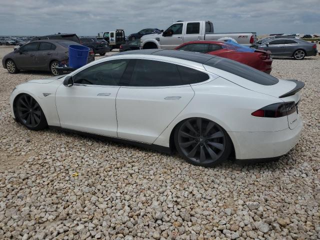 5YJSA1DP2DFP07157 - 2013 TESLA MODEL S თეთრი ფოტო 2