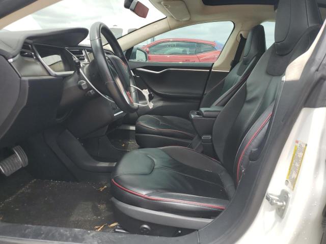 5YJSA1DP2DFP07157 - 2013 TESLA MODEL S თეთრი ფოტო 7