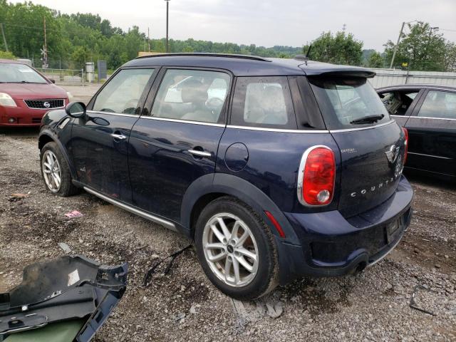 WMWZC5C53GWU20004 - 2016 MINI COOPER S COUNTRYMAN BLUE photo 2