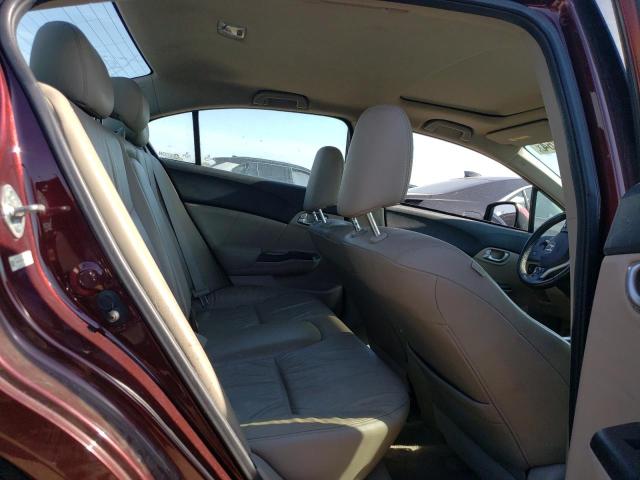 19XFB2F97CE040772 - 2012 HONDA CIVIC EXL 勃艮第红 照片 10
