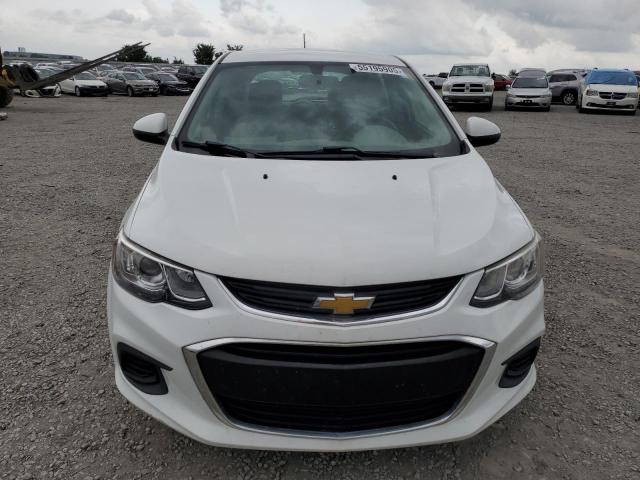 1G1JG6SH9J4125507 - 2018 CHEVROLET SONIC WHITE photo 5