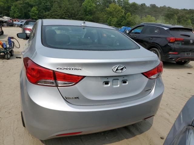 5NPDH4AE6DH258883 - 2013 HYUNDAI ELANTRA GLS SILVER photo 6