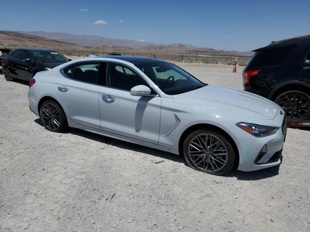 KMTG74LE5KU025174 - 2019 GENESIS G70 ELITE BLUE photo 4