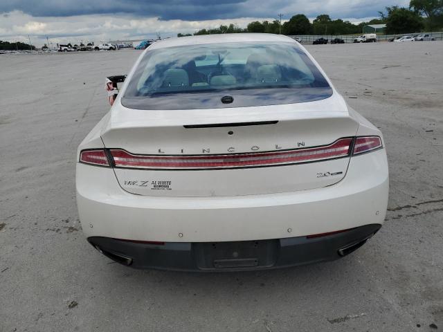 3LN6L2G94FR600459 - 2015 LINCOLN MKZ WHITE photo 6