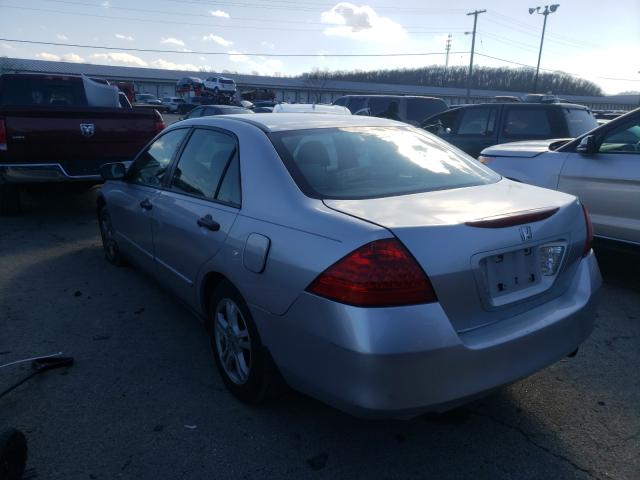 1HGCM56147A176862 - 2007 HONDA ACCORD VALUE SILVER photo 3