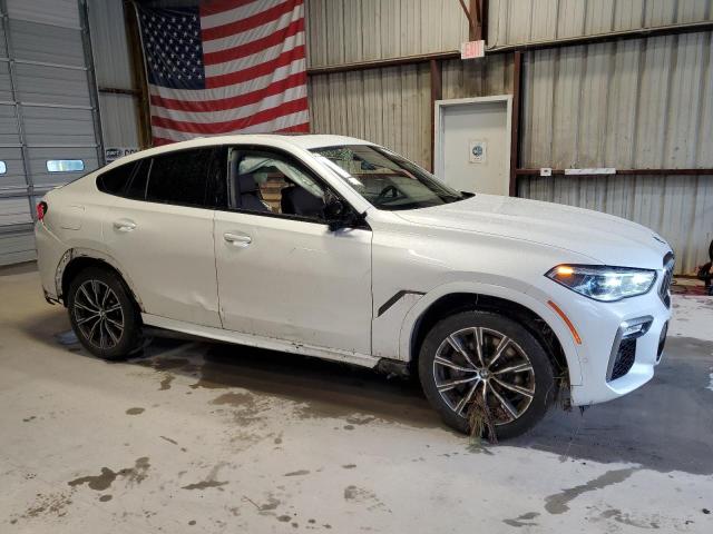 5UXCY8C00L9B13545 - 2020 BMW X6 M50I WHITE photo 4