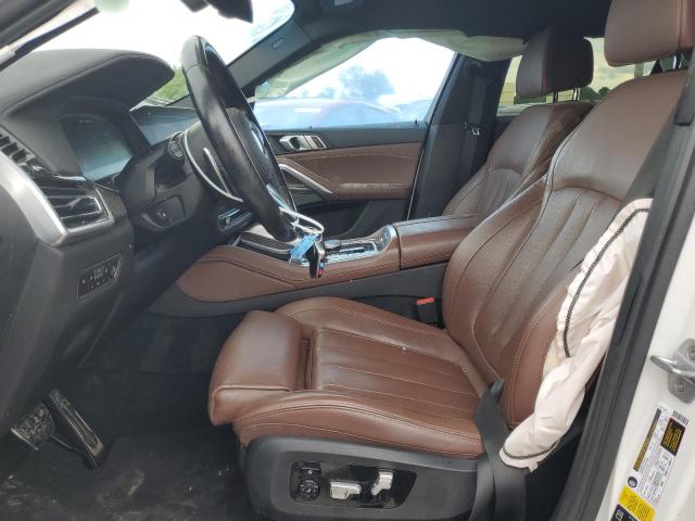 5UXCY8C00L9B13545 - 2020 BMW X6 M50I WHITE photo 7
