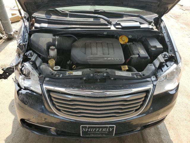 2C4RC1BG6GR200847 - 2016 CHRYSLER TOWN & COU TOURING შავი ფოტო 11