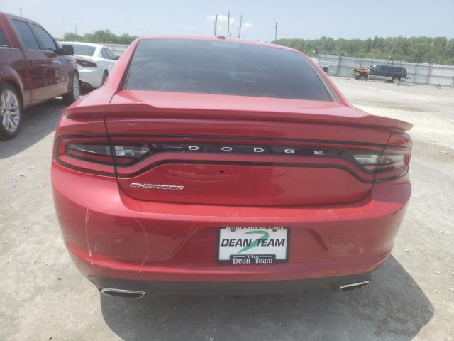 2C3CDXBG0HH563761 - 2017 DODGE CHARGER SE RED photo 6