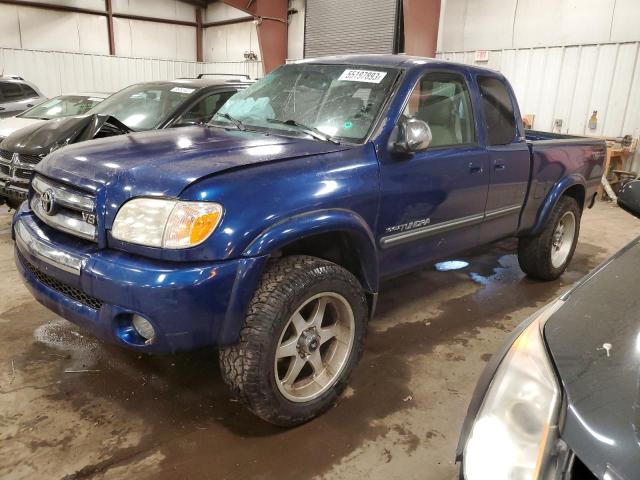 5TBBT44175S470761 - 2005 TOYOTA TUNDRA ACCESS CAB SR5 BLUE photo 1