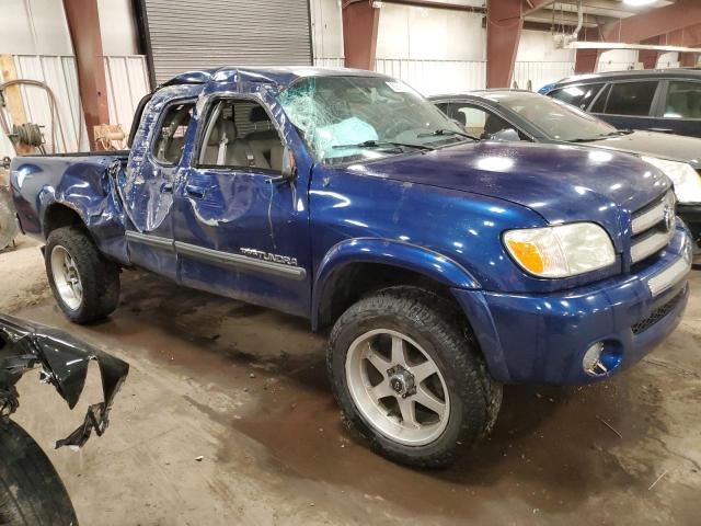 5TBBT44175S470761 - 2005 TOYOTA TUNDRA ACCESS CAB SR5 BLUE photo 4