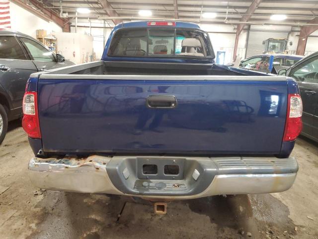 5TBBT44175S470761 - 2005 TOYOTA TUNDRA ACCESS CAB SR5 BLUE photo 6