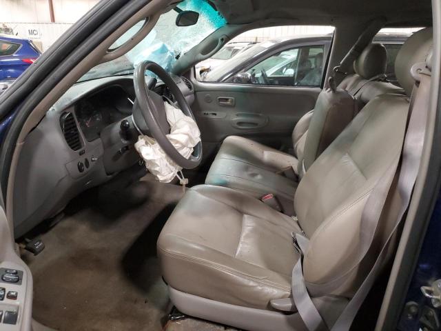 5TBBT44175S470761 - 2005 TOYOTA TUNDRA ACCESS CAB SR5 BLUE photo 7