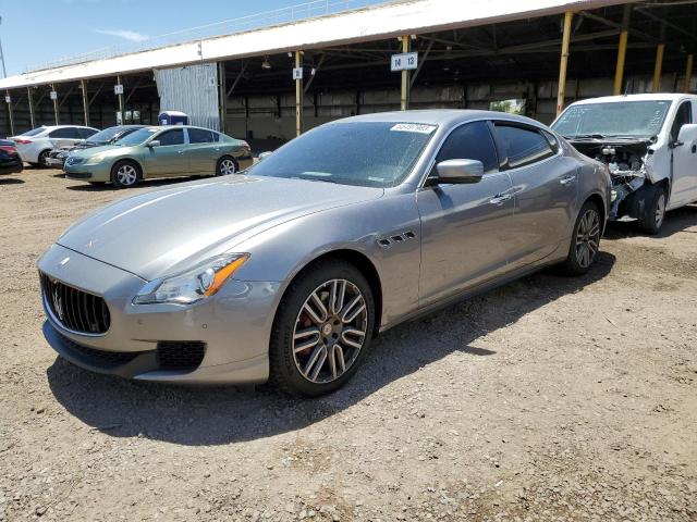 ZAM56RRA5F1131525 - 2015 MASERATI QUATTROPOR S SILVER photo 1