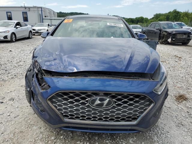 5NPE34AB9KH765444 - 2019 HYUNDAI SONATA LIMITED TURBO BLUE photo 5