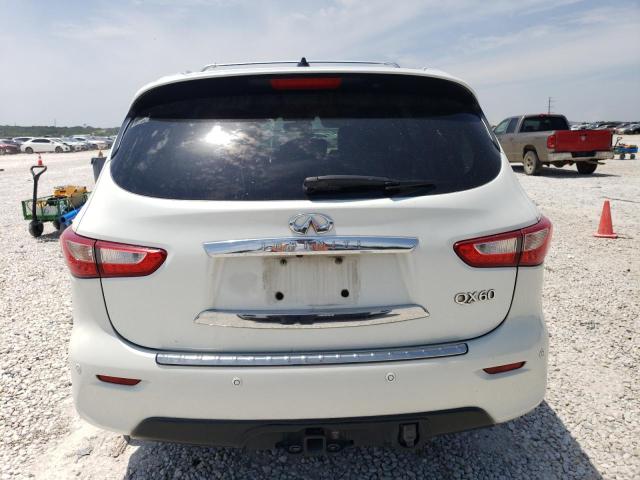 5N1AL0MN1FC524813 - 2015 INFINITI QX60 WHITE photo 6