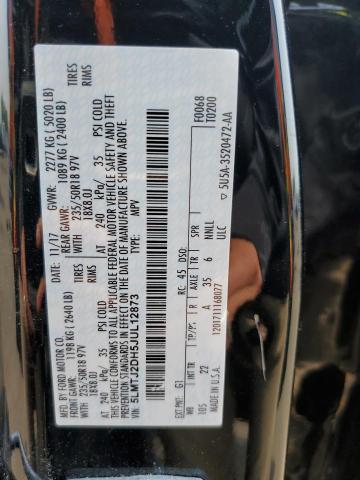 5LMTJ2DH5JUL12873 - 2018 LINCOLN MKC SELECT 黑色 照片 13