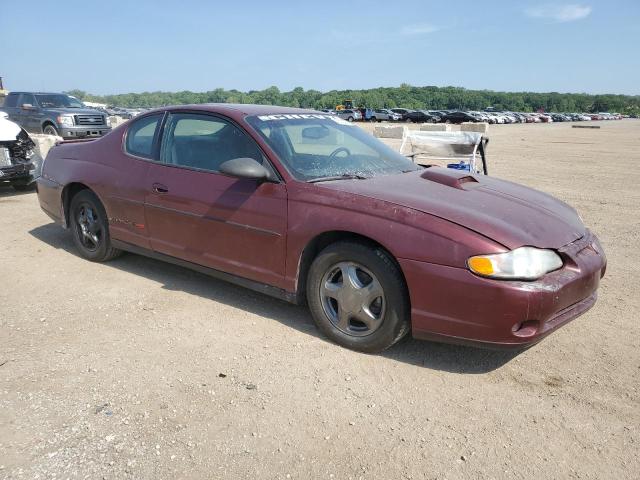 2G1WX15K019123190 - 2001 CHEVROLET MONTE CARL SS MAROON photo 4