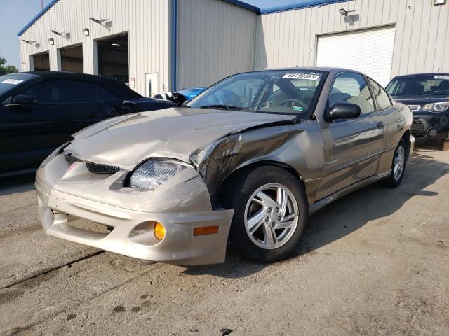 1G2JB12T417411412 - 2001 PONTIAC SUNFIRE SE GOLD photo 1