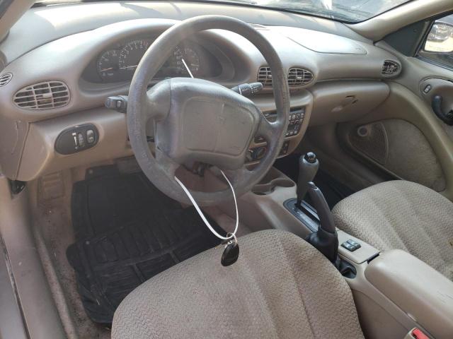 1G2JB12T417411412 - 2001 PONTIAC SUNFIRE SE GOLD photo 8