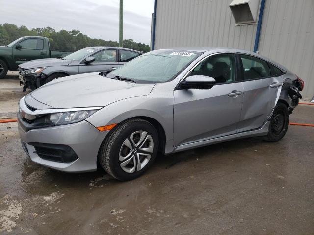 19XFC2F53JE031414 - 2018 HONDA CIVIC LX SILVER photo 1