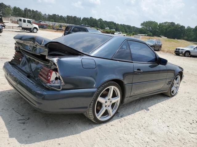 WDBFA76F6WF156141 - 1998 MERCEDES-BENZ SL 600 BLUE photo 3