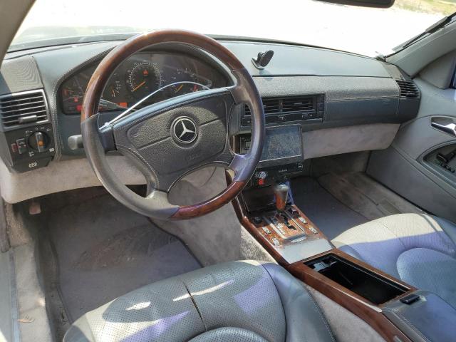 WDBFA76F6WF156141 - 1998 MERCEDES-BENZ SL 600 BLUE photo 8