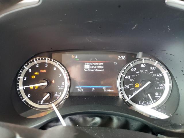 5TDGZRAH1NS120083 - 2022 TOYOTA HIGHLANDER XLE Մոխրագույն լուսանկար 9