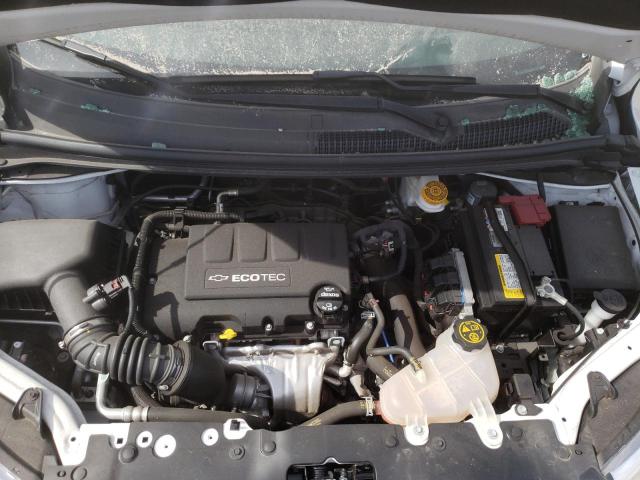 1G1JB5SB2L4141572 - 2020 CHEVROLET SONIC LS 白色 照片 11