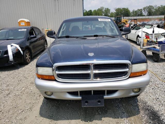 1D7HL42XX3S339648 - 2003 DODGE DAKOTA SLT BLUE photo 5