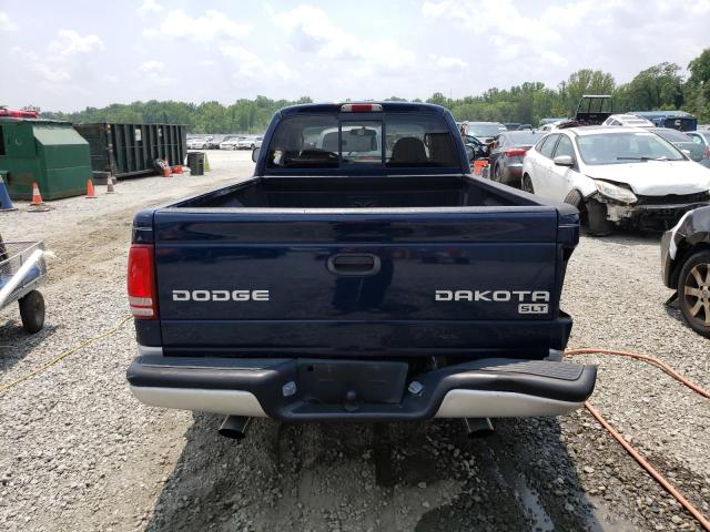 1D7HL42XX3S339648 - 2003 DODGE DAKOTA SLT BLUE photo 6