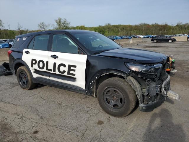 1FM5K8AB3LGC13935 - 2020 FORD EXPLORER POLICE INTERCEPTOR 黑色 照片 4