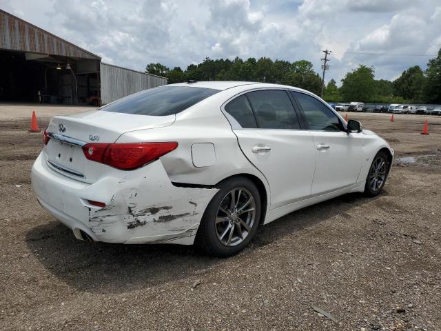 JN1BV7AP4EM682267 - 2014 INFINITI Q50 BASE WHITE photo 3