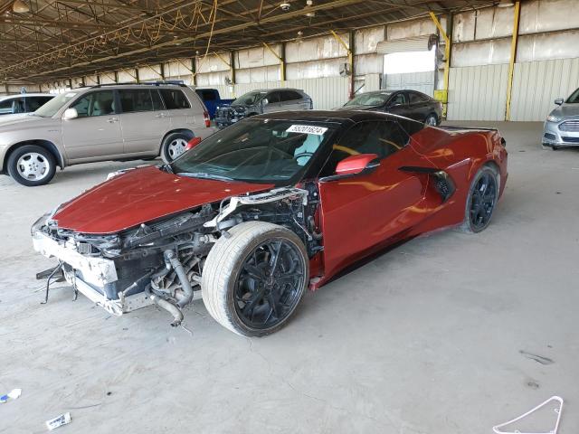 1G1YA3D42N5113000 - 2022 CHEVROLET CORVETTE STINGRAY 1LT BURGUNDY photo 1