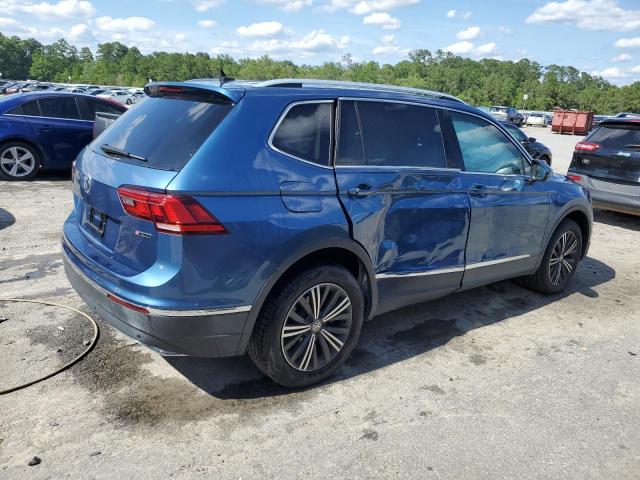 3VV2B7AX1KM016393 - 2019 VOLKSWAGEN TIGUAN SE BLUE photo 3