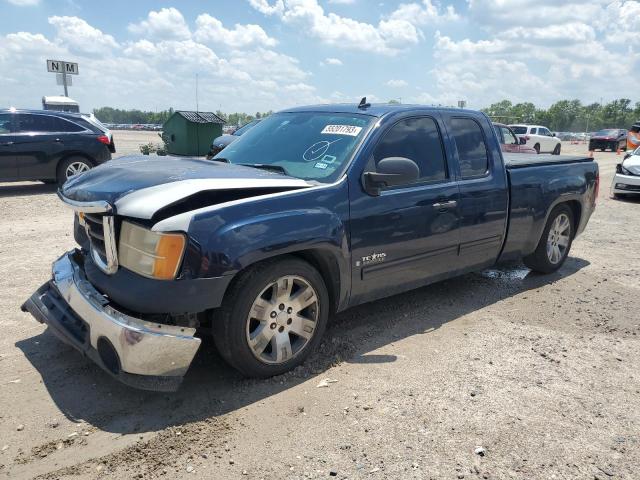 2GTEC19J771712289 - 2007 GMC NEW SIERRA C1500 BLUE photo 1