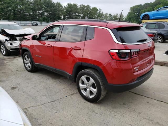 3C4NJDBB3MT500753 - 2021 JEEP COMPASS LATITUDE RED photo 2