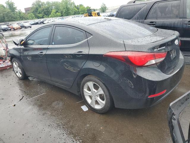 5NPDH4AE0GH755397 - 2016 HYUNDAI ELANTRA SE BLACK photo 2