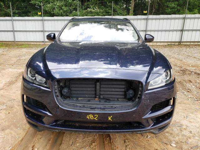 SADCJ2BV1HA893093 - 2017 JAGUAR F-PACE PREMIUM BLUE photo 5