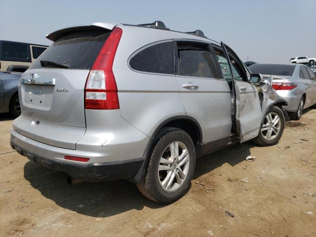 5J6RE4H7XBL063913 - 2011 HONDA CR-V EXL SILVER photo 3