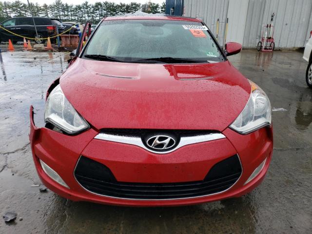 KMHTC6AD4CU048375 - 2012 HYUNDAI VELOSTER RED photo 5