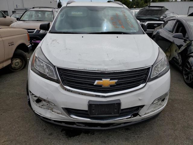 1GNKRFKD1GJ133671 - 2016 CHEVROLET TRAVERSE LS WHITE photo 5