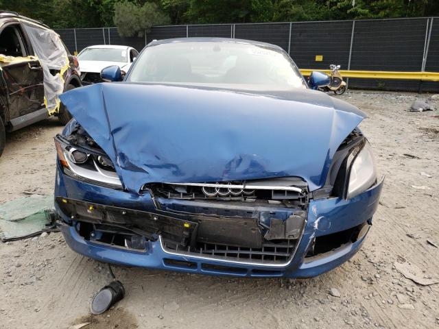 TRUHF38J691008357 - 2009 AUDI TT BLUE photo 5