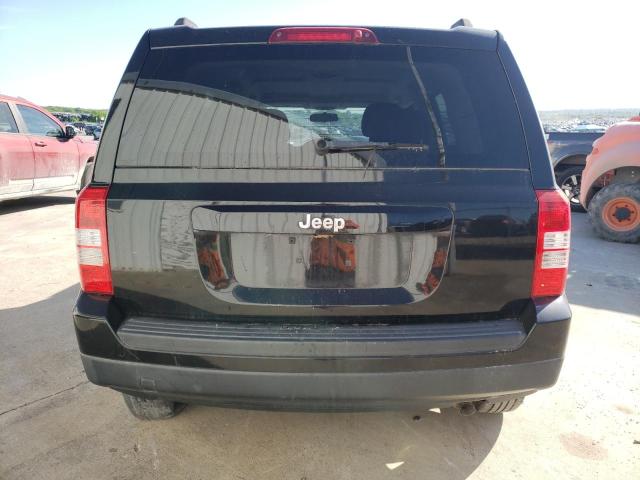 1C4NJPBA4CD634538 - 2012 JEEP PATRIOT SPORT BLACK photo 6