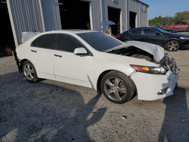 JH4CU2F6XEC005249 - 2014 ACURA TSX TECH WHITE photo 4