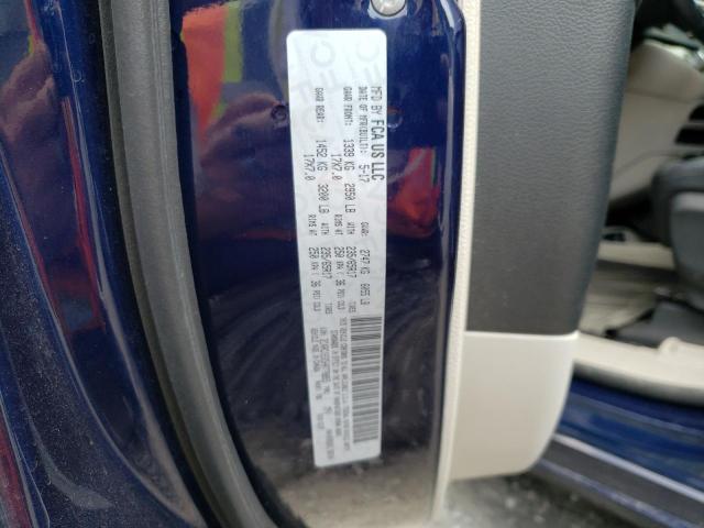 2C4RC1EG5HR778855 - 2017 CHRYSLER PACIFICA TOURING L PLUS BLUE photo 13